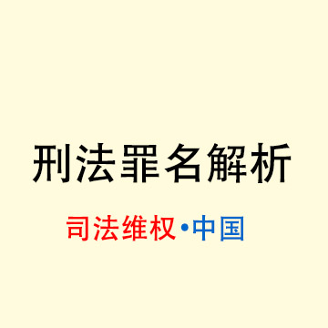《刑法罪名解析》涉案篇